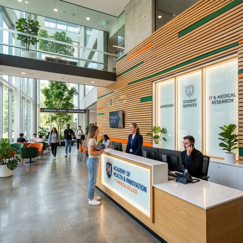 Admissions & Enquiry Helpdesk Lobby
