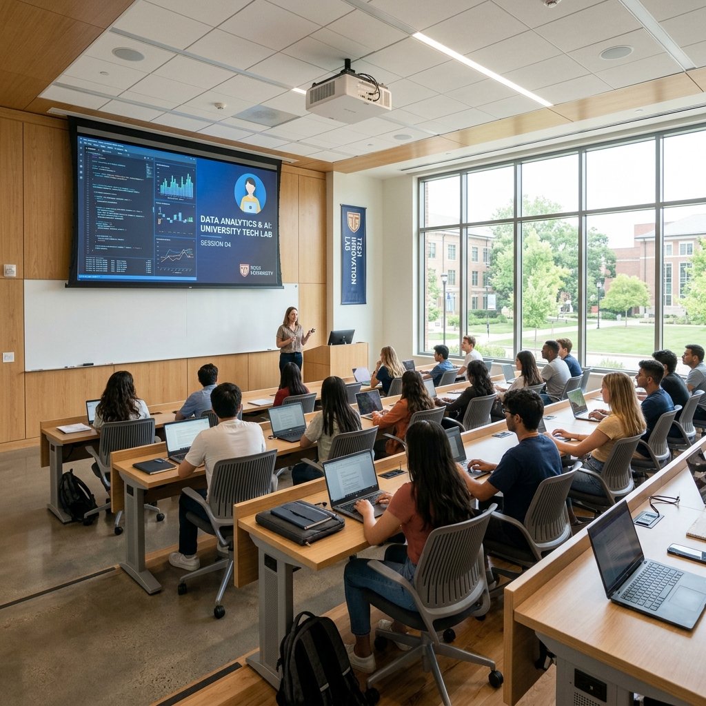 Smart Classroom with AV Systems